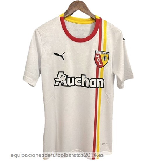 Nuevo Tailandia 3ª Camiseta RC Lens 23/24 Blanco Baratas